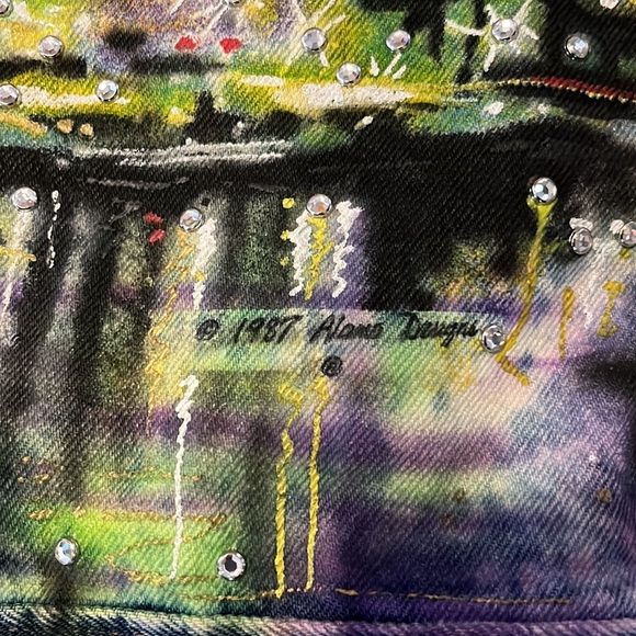 RARE!! Tony Alamo NYC hand painted jean jacket - Picture 12 of 12